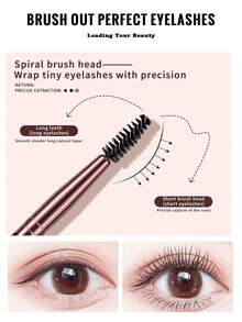 36件套化妆工具套装，包括：25支化妆刷套装+1个多功能防水拉链化妆包+1个发带+2个手碗挂绳+1个化妆刷清洁工具+2个化妆海绵+4个三角粉扑，一应俱全，新手友好 | 方便旅行携带，送礼佳品 | 新手/女性的完美之选 - 彩色 - 查看 4