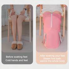 Home Use, Thickened, Foldable, Portable Foot Bath Tub/Foot Soaking Bag, Deep Enough To Cover The Calves, Foot Bath Health Care Constant Temperature Device - Multicolor - View 4