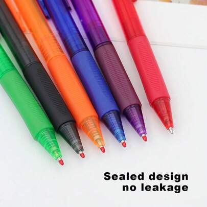 3pcs 0.5mm Press Erasable Gel Pen Sets, Washable Handle Erasable Magic Pen Core, Suitable For Office School Diary Notebook Writing Stationery