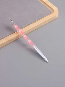 3pcs/Set Stainless Steel 3D Gel Sculpture Pens, Dual-Ended Nail Art Dotting Tools For Acrylic Powder Flower Design Carving And Modeling, Suitable For Extending Gel Polish Application - Multicolor - View 9