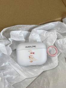 Transparent Duck Design Protective Case Compatible With Airpods 2/3/Pro/Pro2/Pro3, Suitable For New 4 - Clear - View 2