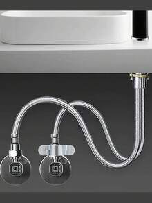 Bộ 4/8/10/20 kẹp cờ lê ống tái sử dụng - Cờ lê lục giác bằng thép không gỉ dùng cho hệ thống ống nước nhà tắm và nhà bếp. - Bạc - Xem 3