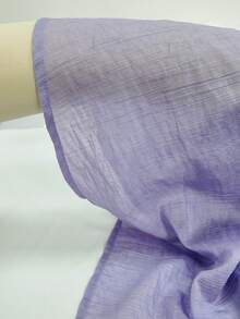 女士新款露肩短款上衣，性感休闲，适合晚宴、约会、春夏纯色优雅装扮、海滩度假、乡村风、圣诞节、教师节、情人节等场合。 - 淡紫色 - 查看 5