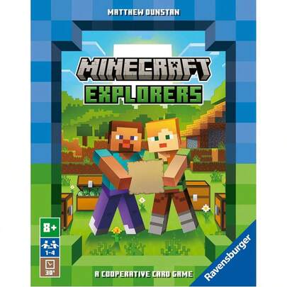 Minecraft Explorers Card Game. ✅ 24/48h Delivery To Mainland Spain - Card And Strategy Games - Ravensburger - Ref. 21580
