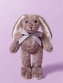 POKOJA LAND 30厘米/11.81英寸可爱兔子毛绒玩具柔软兔子玩偶填充动物兔子玩具陪伴玩偶生日礼物完美的生日礼物复活节 - 家居装饰点缀情人节礼物万圣节装饰 - 彩色 - 查看 3