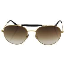 Ray Ban Rb 3540 001-51 - Gold-Light Brown Gradient By Ray Ban For Unisex - 56-18-140 Mm Sunglasses - White - View 2