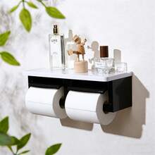 Tissue Box & Rack - Black - View 7