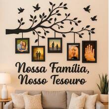 Family Photo Panel - Sentimental Decor For Living Room And Bedroom - Therefore - View 3