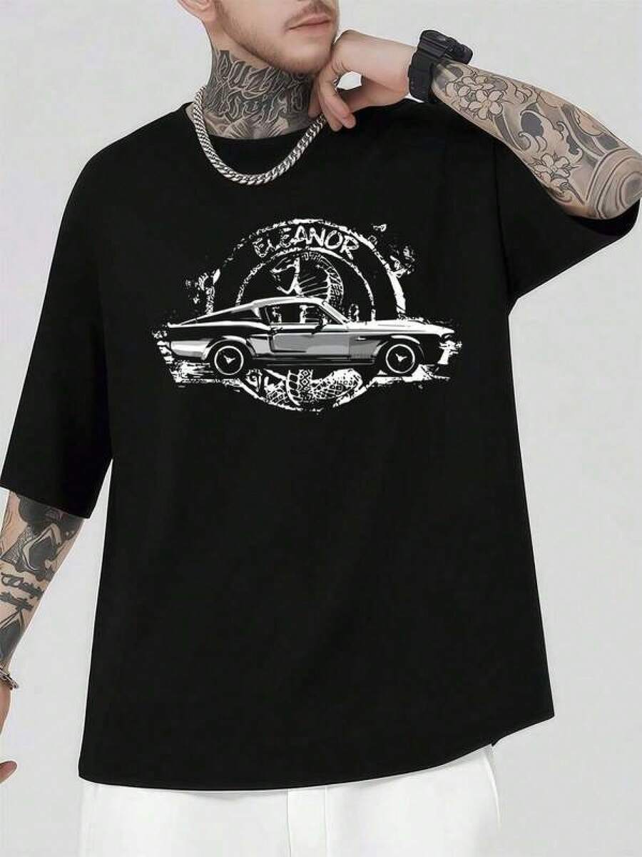 Men Outdoor Tees & Tanks - Black - View 1