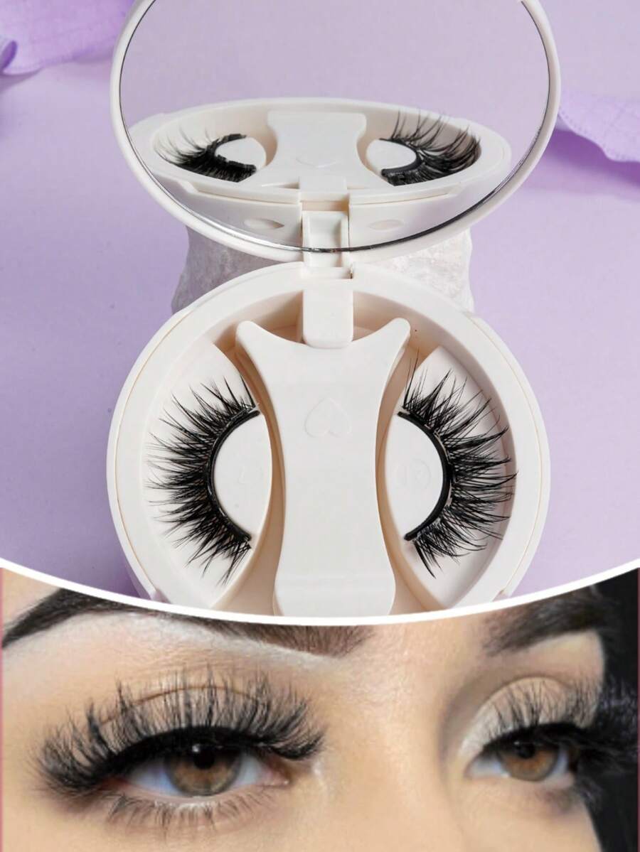 1对磁性假睫毛，无需胶水即可轻松佩戴 - 查看 1