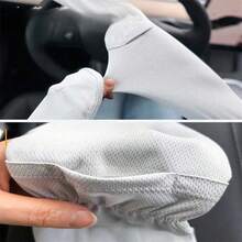 2pcs Spring, Summer And Autumn Sun Protection Sleeves, Ice Silk Outdoor Driving Ice Sleeves, Anti-Ultraviolet Arm Guards, Large Sleeves, Sun Protection Gloves - A - View 10