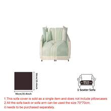 SANMOSPIN 1 vỏ gối sofa mùa hè mát mẻ, chất liệu lụa, kiểu dáng tối giản hiện đại, có thể giặt máy, phù hợp với sofa 1-4 chỗ ngồi trong phòng ngủ, phòng khách, phòng học, văn phòng. - nhiều màu - Xem 18