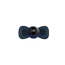 AXH Solid Color Electronic Massager, Multi-Function Neck, Waist And Back Massage Patch, Pulse Muscle Relaxation Smart Massage Sticker - Black - View 9