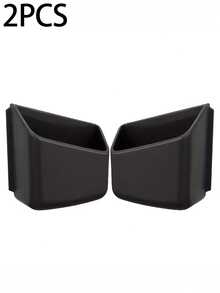 2pcs Fashionable Eyewear And Phone Car Organizer - Anti-Slip Double-Layer Design, Fits Suvs, Sedans, And Trucks - Minimalist Style, All Seasons - A - View 8