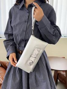 New Fashionable Retro Versatile Popular Casual Solid Color Chic Clutch - Multicolor - View 3