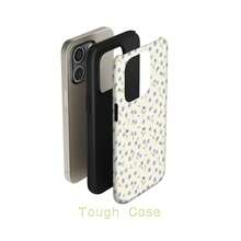 An Elegant Phone Case That Does Not Include A Lanyard Or Stand. Phone Cases With Chinese-Inspired Elements In White And Blue. Phone Cases With A Floral Design In White And Blue. Phone Case With A Chinese Floral Design In Blue And White, Compatible With 17, 17 Pro, 16 Pro, 15, 14 Plus, 13, 12 Pro, And 11. A Perfect Spring Gift. - 藍白色 - 查看 4