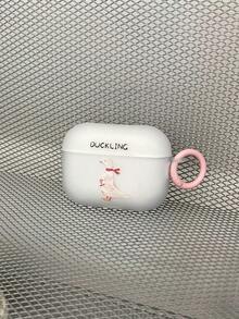 Transparent Duck Design Protective Case Compatible With Airpods 2/3/Pro/Pro2/Pro3, Suitable For New 4 - Clear - View 5