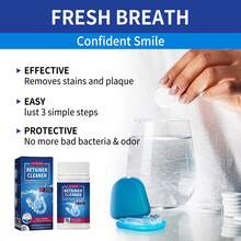 100pcs Oral Care Teeth Cleaning Tablets, Fresh Breath - Multicolor - View 6