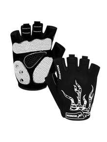 Outdoor Cycling Gloves Suitable For Motorcycle, Bicycle, Motorcycle Sports, Fitness, Men's Spring/Summer Anti-Slip Gloves, Special Forces Equipment - Multicolor - View 9