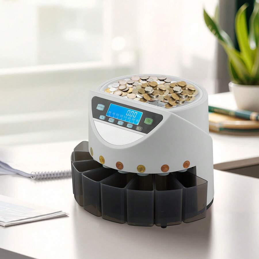 Machine de tri de pièces - Fassungsvermögen für 850 Munzen - Voir 1