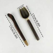 1pc/2pcs, Vintage Chinese Style Long Handle Copper Alloy Tea Spoon Tea Tongs, Bronze Color Tea Scoop, Tea Spoon, Tea Leaf Spoon, Kung Fu Tea Set, Tea Set Accessories, Essential Home Tea Spoon, Halloween Christmas Gift For Tea Lovers - View 18