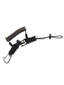 1 Pc Diving Camera Anti Lost Rope, Stainless Steel Spring Rope, Sports Camera Hanging Rope, Flashlight, Lost Hand Rope - Conventional - View 4