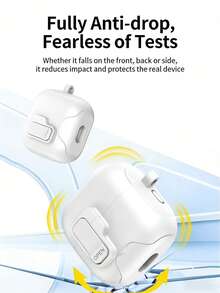 华为FreeClip2无线蓝牙耳机专用带锁扣保护套，防摔保护套 - 彩色 - 查看 2