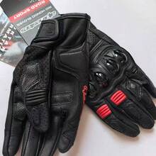 Alpinestars 男女通用四季越野摩托车骑行手套，Supertech 超细纤维皮革手套，赛车手套，摩托车比赛手套，骑士风格，支持触屏操作，耐磨防护手套 - 彩色 - 查看 5