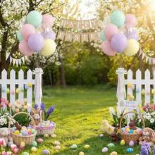 Globos de látex de arcoíris de colores variados para niñas, cumpleaños de dulces, novia, baby shower, graduación, Día de la Madre, despedida de soltera, decoración de fiesta de Pascua, decoración de globos elegante - A-1 - Ver 5