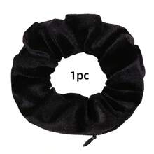 1个带隐藏口袋的天鹅绒发圈，多功能发饰收纳袋，可存放现金和小物件，带拉链的弹性发带，内设秘密隔层，可存放钥匙、现金、口红等，多功能隐藏式便携洗漱包，旅行洗漱包，化妆品收纳包，沙滩包，度假必备，学习用品，旅行必备，女士大学宿舍浴室用品 - 查看 10