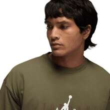 Nike Jordan Brooklyn Air Oversized Crew Men's Medium Olive Baroque Brown  IF0778-222 - 橄欖綠 - 查看 3