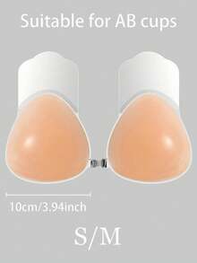 1 Cặp Áo Ngực Vô Hình Silicone Cho Nữ, Áo Ngực Không Đường May, Áo Ngực Silicone, Áo Ngực Cưới, Áo Ngực Có Keo Dán, Áo Ngực Thoáng Khí Chống Nước, Áo Ngực Nâng Ngực Silicone Cho Nữ, Kiểu Dáng Thời Trang, Áo Ngực Vô Hình, Áo Ngực Silicone Không Dây, Có Thể Tái Sử Dụng, Có Keo Dán, Áo Ngực Thoải Mái Chống Nước, Áo Ngực Nâng Ngực Silicone Cho Nữ, Nhiều Kiểu Dáng - Nhiều màu - Xem 2