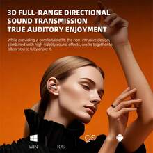Monster D09 Wireless Headphones, Open-Ear Design, New Noise Cancellation, Sports & Gaming, Long Battery Life - View 8