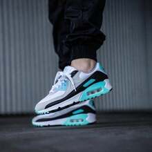 Niiike 90 Men's Sporty Casual Comfortable Sneakers With A Modern Design - 綠色 - 查看 1