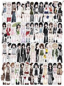 96 Stück süßes Mädchen Aufkleber Set, Kawaii Anime Stil Mode Mädchen Aufkleber für Kindle, Tagebuch, Scrapbooking, Laptop & Handyhülle DIY Dekoration, pastellfarbene Outfit Designs, perfektes Geschenk für Jugendliche & Schreibwarenfans, Sammelalbum Zubehör, Büro Accessoires, süße Aufkleber - Mädchenoutfits - Übersicht 3