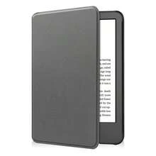 Ốp lưng máy tính bảng Kindle Paperwhite, thiết kế viền cứng chống sốc, tự động bật/tắt màn hình. - Xám - Xem 7