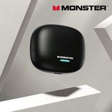 Monster Écouteurs sans fil MQT52, Bluetooth 5.4, conception intra-auriculaire, longue durée de vie de la batterie, latence de jeu ultra-faible d'environ 0,08 s, mode double pour le jeu et la musique, son stéréo Hi-Fi, écouteurs antibruit, haut-parleur de 13 mm, indice de protection IPX4, convient pour le jeu, les sports, les affaires, les études et d'autres scénarios. - Voir 11
