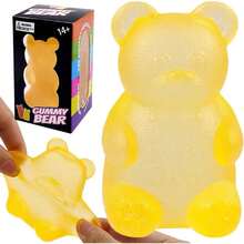 Purple Maltose Gummy Filled Squeeze Toys, Gummy Bear & Sugar Ball Sensory Fidget Toys For Kids & Adults, Slow Rising Squishy Stress Balls For Anxiety Relief & Focus - MYTBear-orange - 查看 10