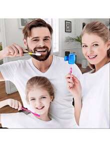 5/3/1pc Toothbrush Head Protective Cover; Travel Toothbrush Dust Cover, Toothbrush Head Storage Box, Portable And Easy To Clean, Prevents Dust And Foreign Objects From Contaminating Toothbrush, Keeps Toothbrush Clean. Toothbrush Protective Clip Suitable For Home/Travel/Dorm/Camping, Toothbrush Head Protective Box For Electric Toothbrushes, Home Bathroom Decor, Summer Decor; Family Gift; Home Toothbrush Holder - Multicolor - View 4