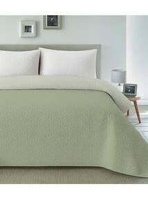 Quilted Bedspread + 2 Pillowcases, Printed For Spring, Summer, Autumn And Winter. 100% Microfiber, 150 X 150 Cm. - Design-2 - View 1