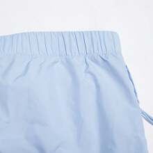 Adidas Quần short nữ dáng suông nhẹ, kiểu dáng thường ngày, IC0260 - Hồng nhạt xanh lam - Xem 4
