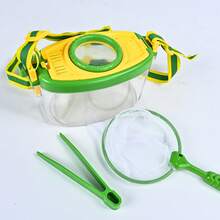 Caja de observación de insectos, red de captura y clip de cápsula para juego de niños, para aventura al aire libre - Multicolor - Ver 12