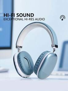 Adjustable Wireless Headphones, Over-Ear, Noise Cancelling, Foldable, Suitable For Gaming, Music, Study And Daily Use - View 8