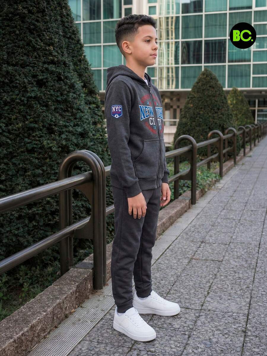 Big City Tween Boys Sets - Dark Grey - View 1