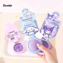 官方Hello Kitty可折叠气垫梳，卡通肉桂狗、酷洛米、旋律按摩梳，便携式化妆镜 - A - 查看 1