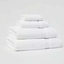 Total Fresh Antimicrobial Towel - White - View 4