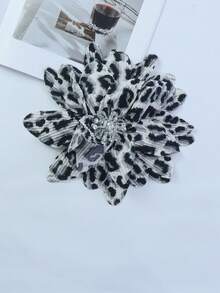 25cm Sexy Retro Leopard Print Flower Brooch, Suitable For Party Dresses And Outfits - Morning Glory - View 10