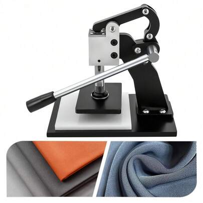 Manual Box Die Cutting Manual Pressure Sampling Punching Cloth Leather Patch Die Cutting Machine