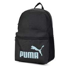 Puma حقيبة ظهر بوما فيز، حقيبة ظهر رياضية خارجية يومية بسيطة للجنسين، حقيبة ظهر للطلاب 091164-35 - أسود - أزرق رغوة البحر - مشاهدة 1