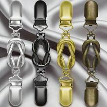 4件套复古秋季连衣裙套装：束腰毛衣连衣裙、露背紧身衬衫、开襟紧身斗篷外套，女士及女孩装饰服装礼品，金属材质，无宝石 - 彩色 - 查看 9